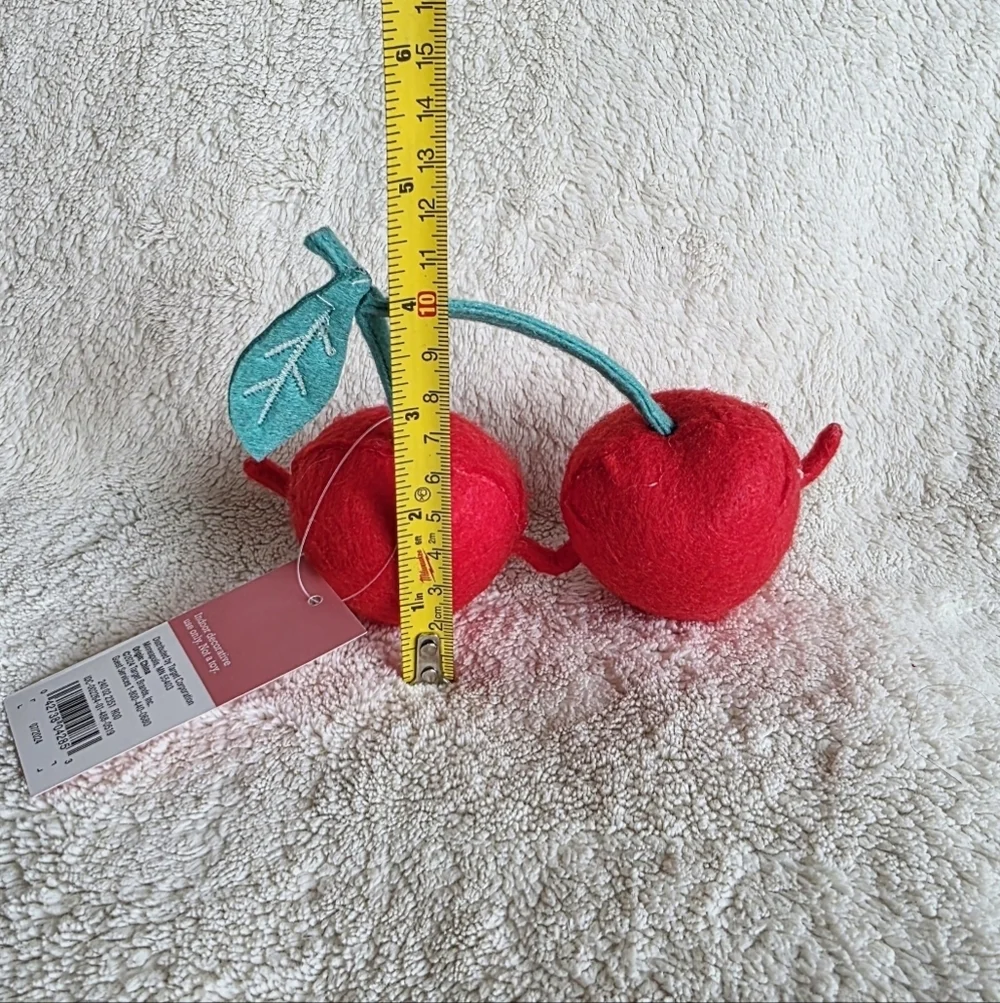 NWT Target 2025 Cherry Duo Valentine's Day Figurine, 4', home decor